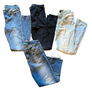 4 Jean Bundle (Size 1 & 2) Free Shipping!
